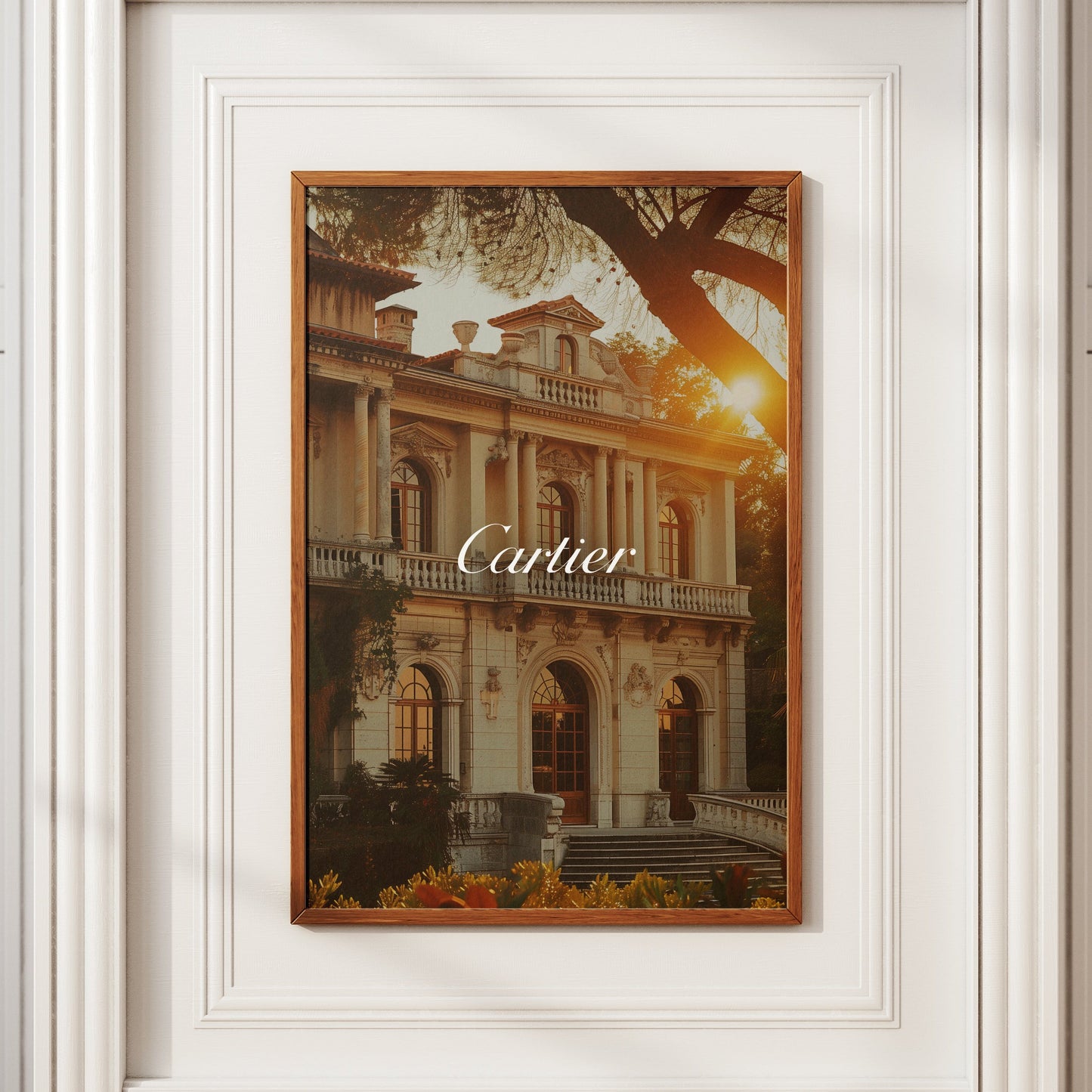 Cartier Monaco Vintage Poster