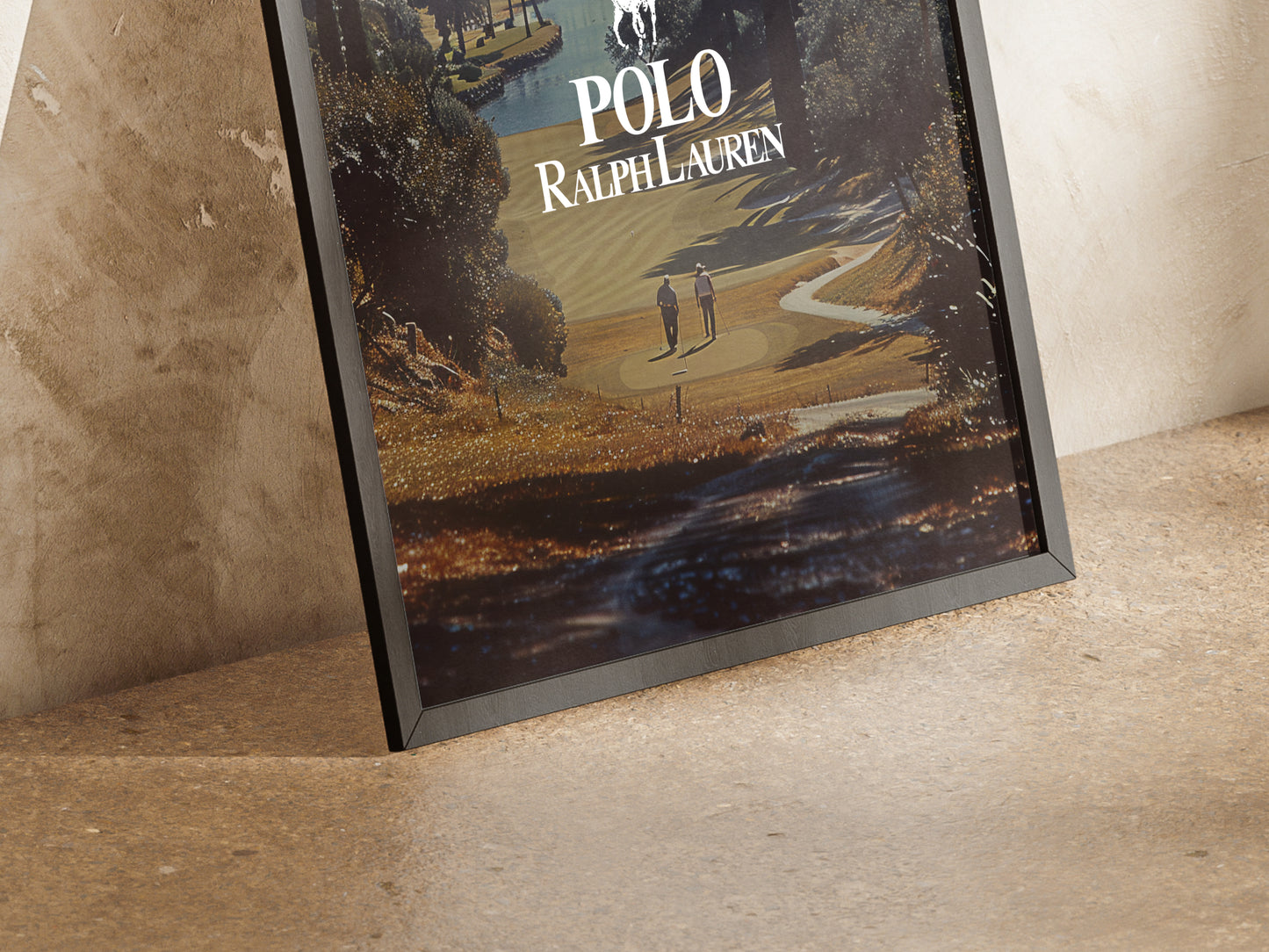 Polo Ralph Lauren Golf Vintage Poster