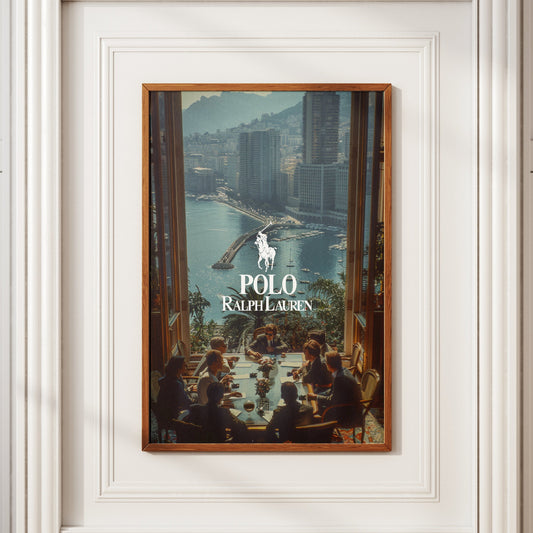 Polo Ralph Lauren Corporate Vintage Poster