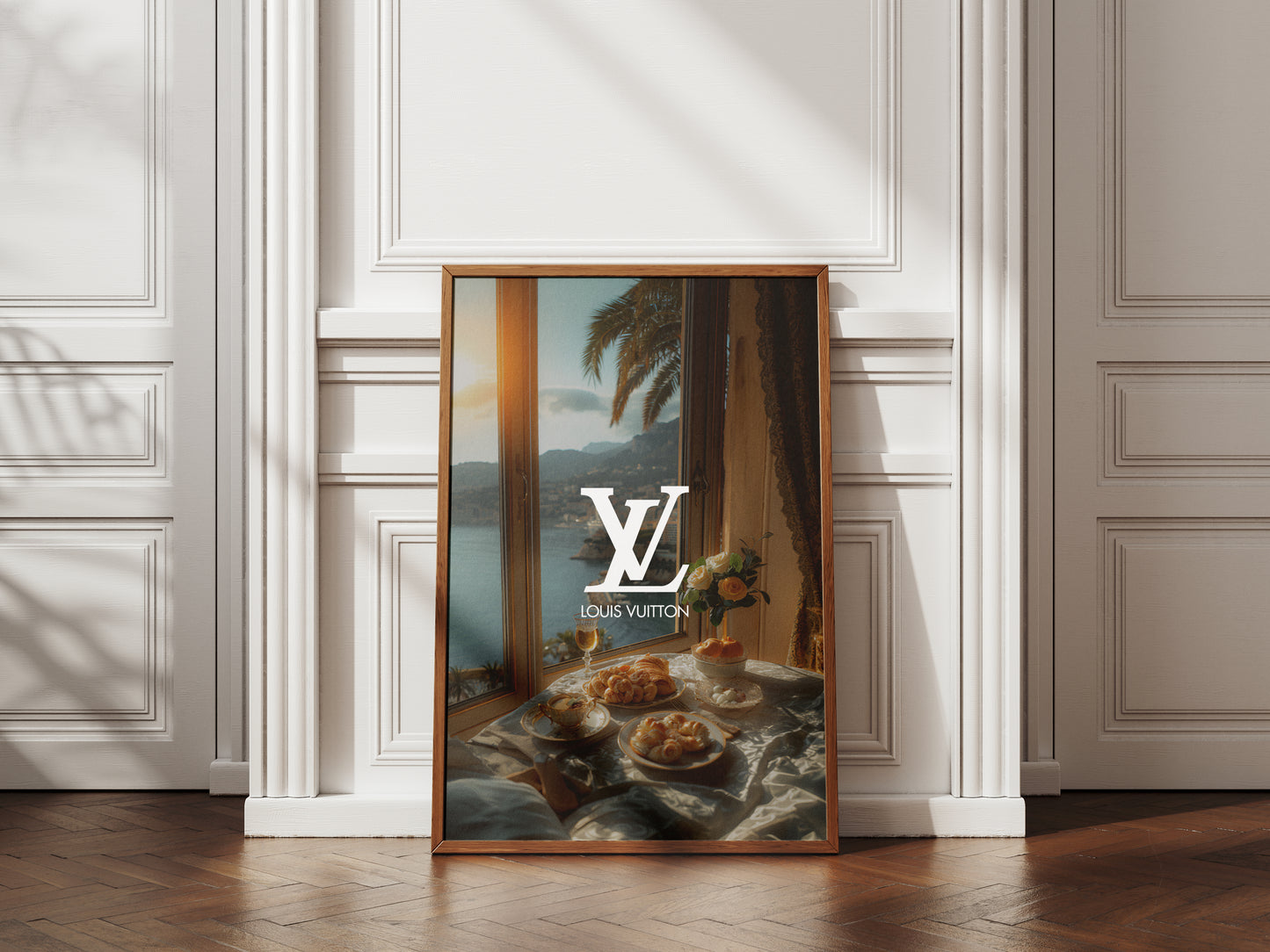 Louis Vuitton Breakfast Vintage Poster