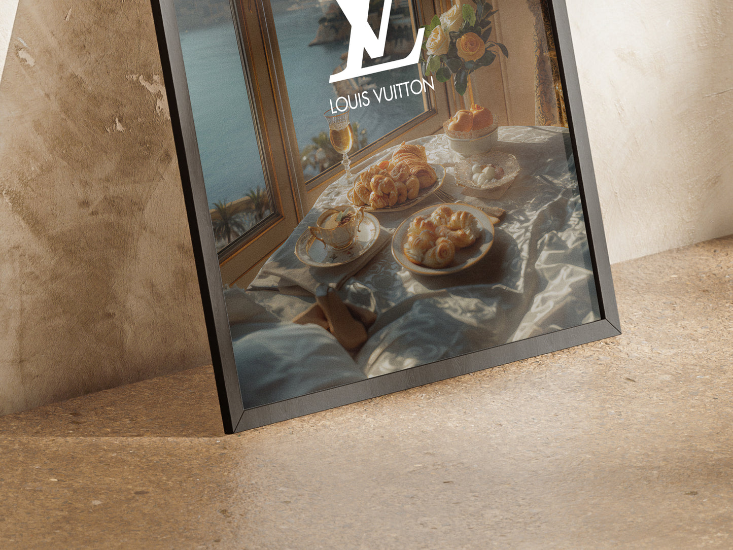 Louis Vuitton Breakfast Vintage Poster