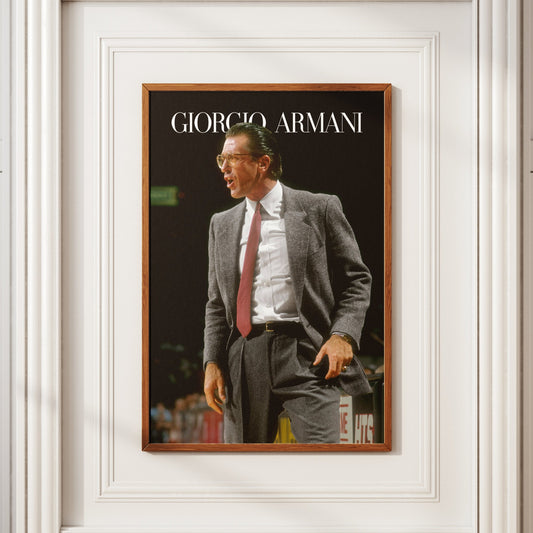 Pat Riley x Giorgio Armani Vintage Poster (Part I)