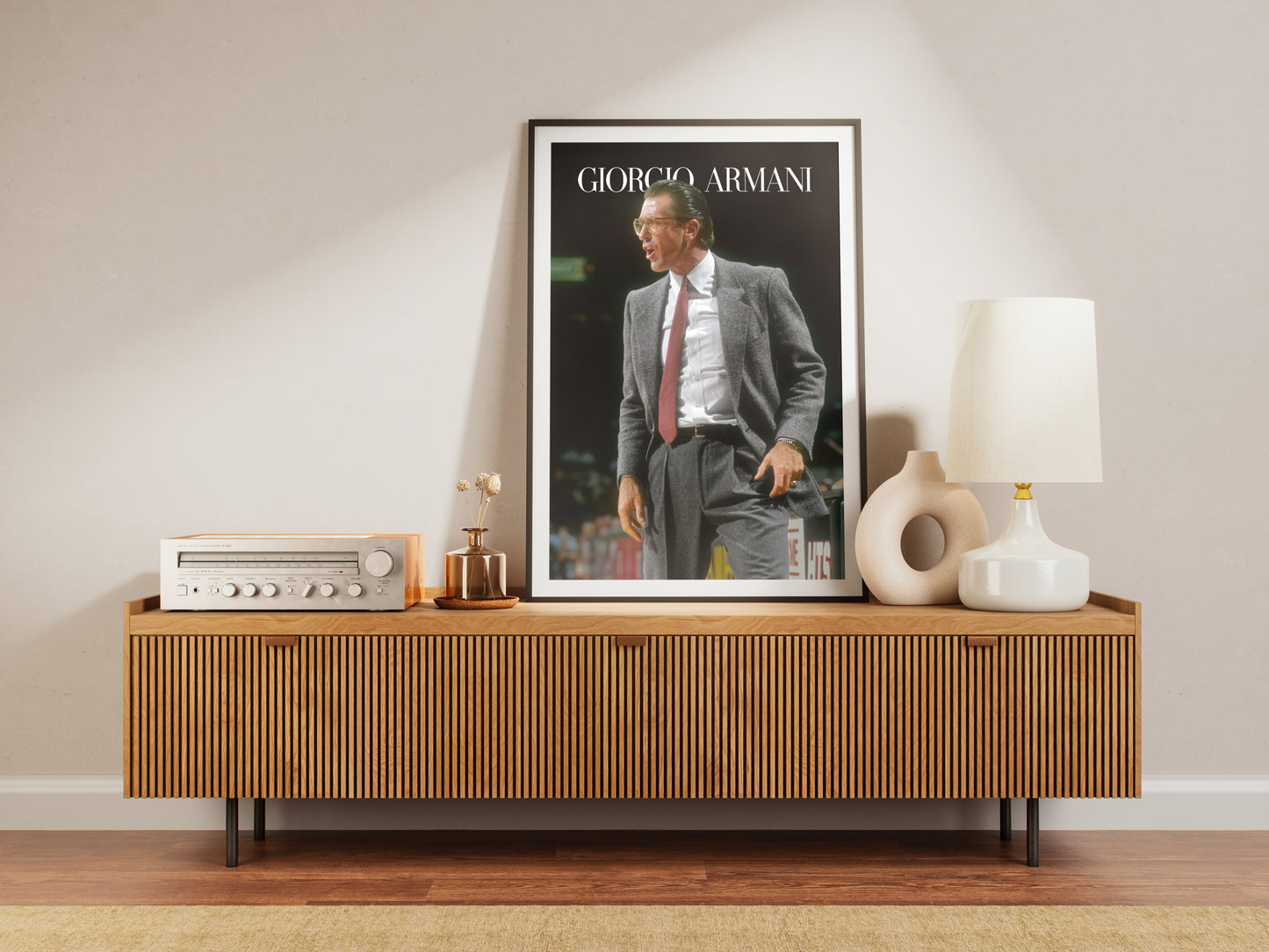 Pat Riley x Giorgio Armani Vintage Poster (Part I)