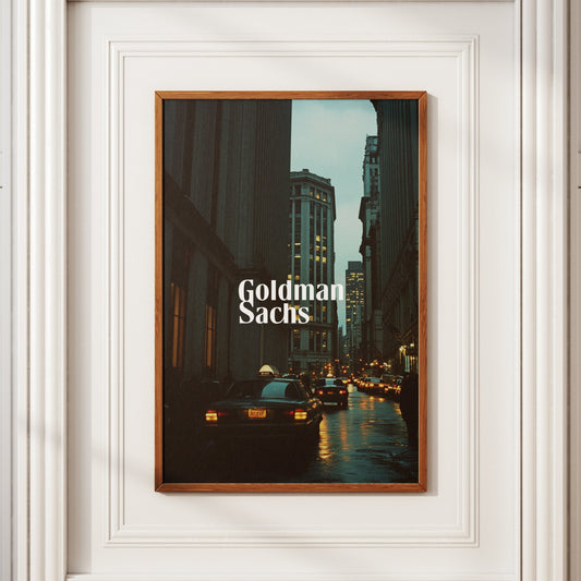 Goldman Sachs New York Night Poster (Part II)