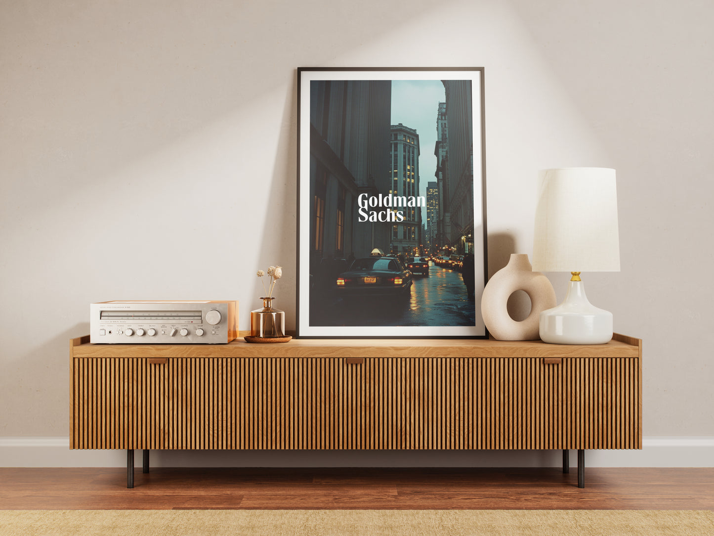 Goldman Sachs New York Night Poster (Part II)