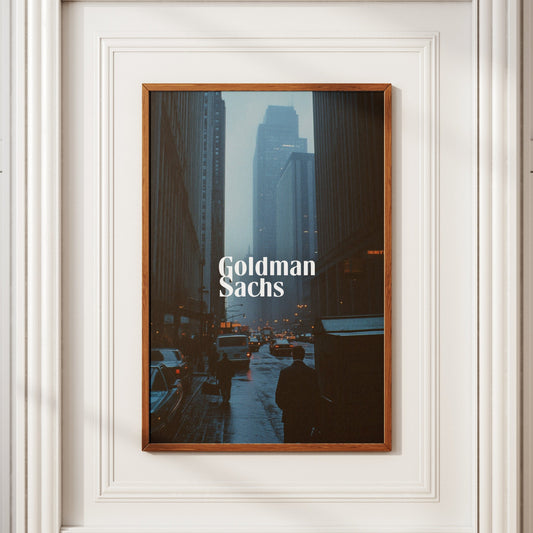 Goldman Sachs New York Night Poster (Part III)