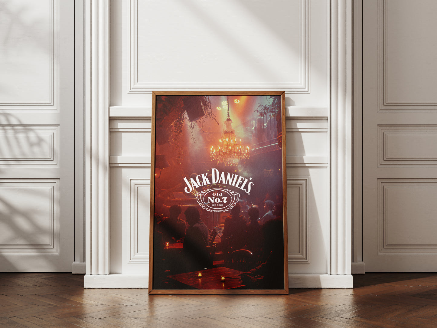 Jack Daniels Jazz Club Luxury Vintage Poster