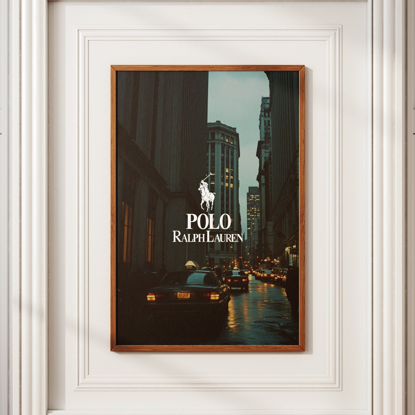 Polo Ralph Lauren New York Night Poster