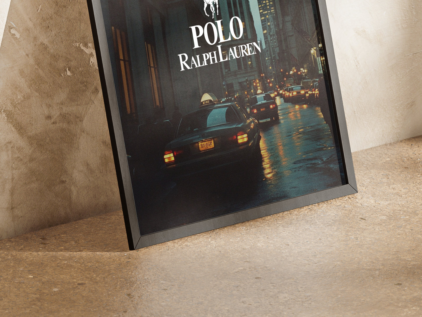 Polo Ralph Lauren New York Night Poster