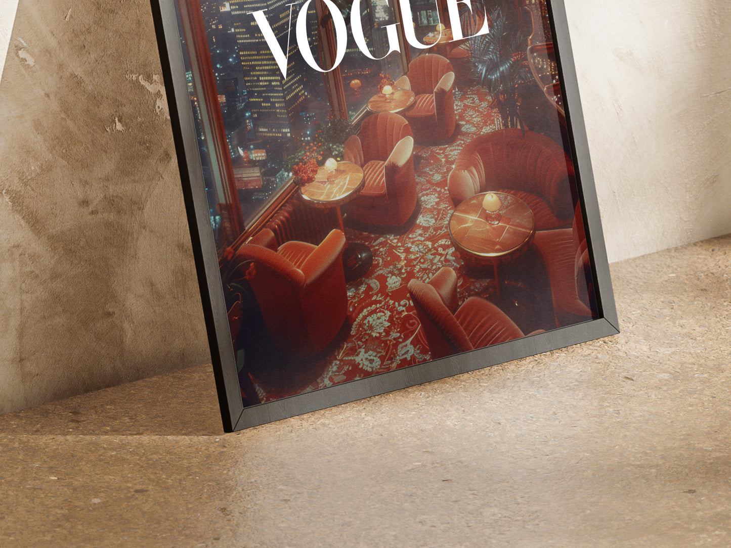 Vouge Luxury Condo Poster