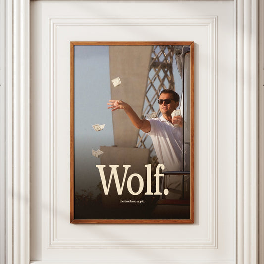 Wolf Of Wall Street Money Poster