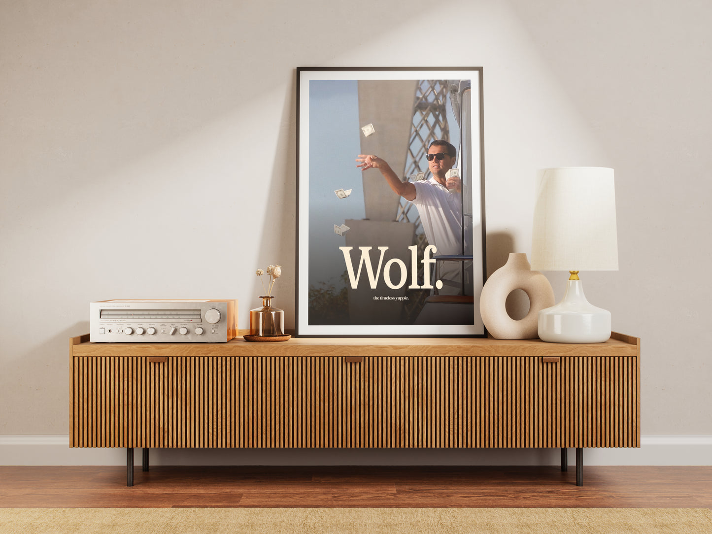 Wolf Of Wall Street Money Poster