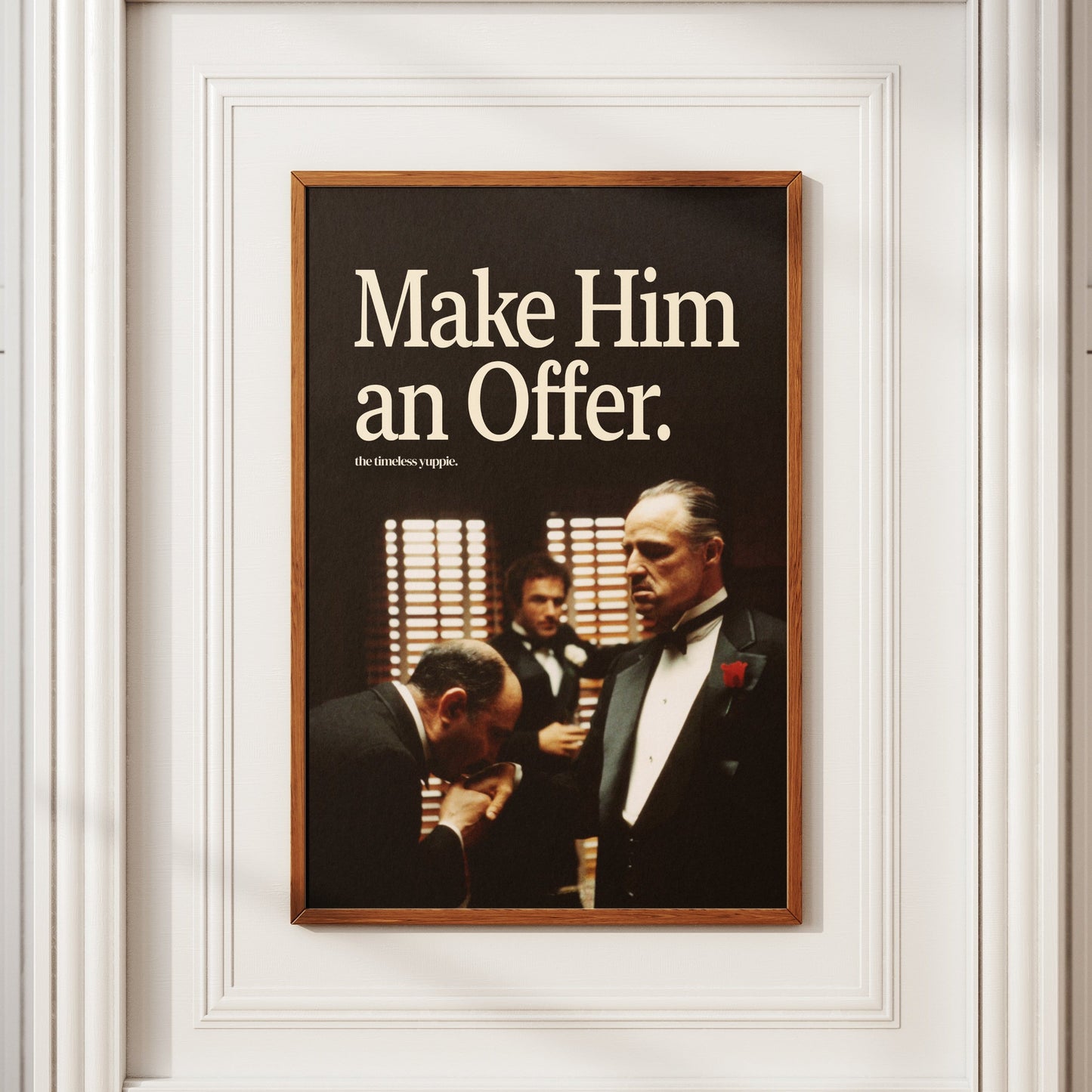 The Godfather - Make Him An Offer Quote Poster