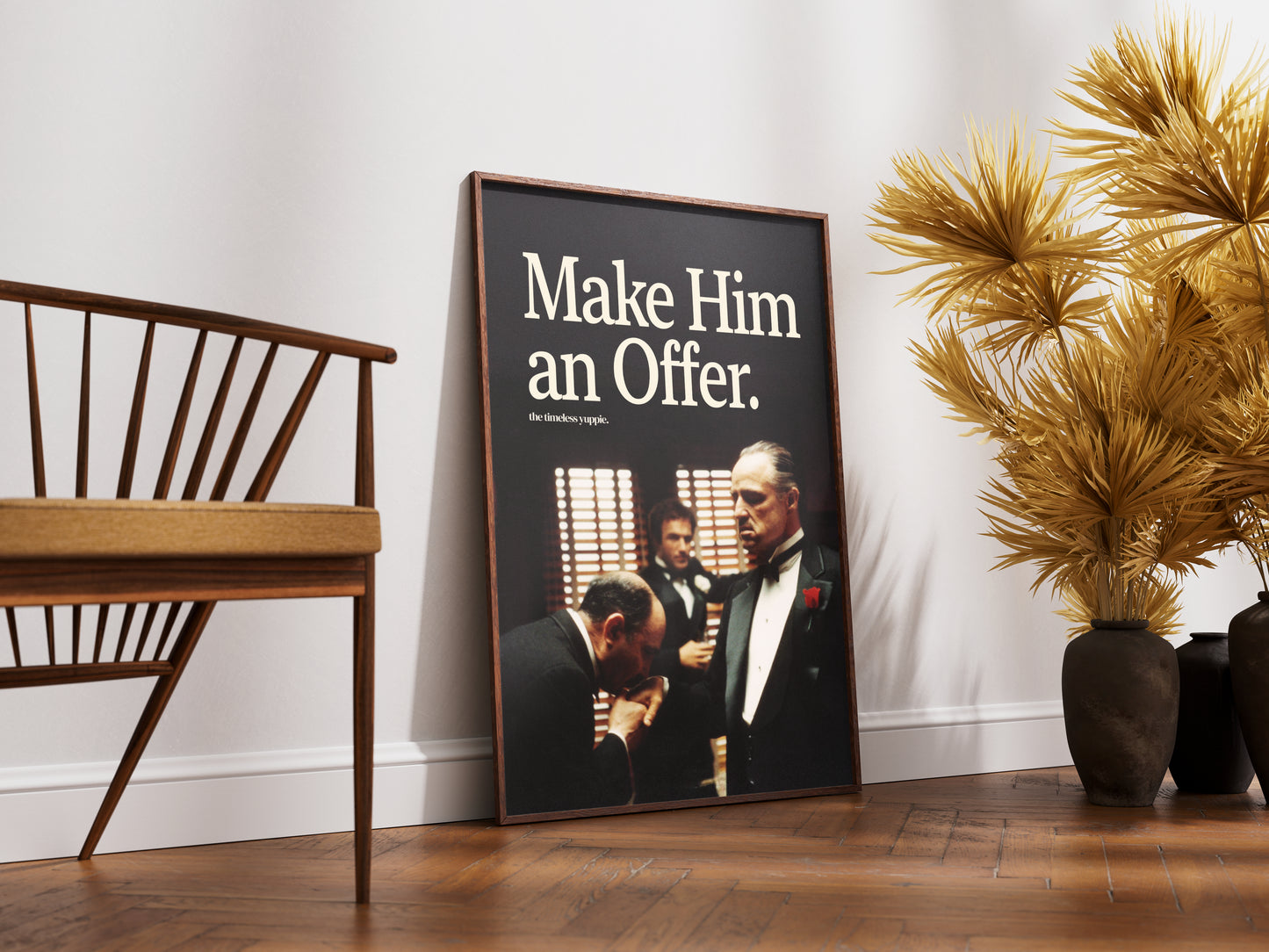 The Godfather - Make Him An Offer Quote Poster