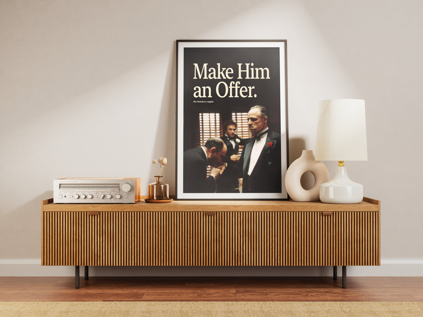 The Godfather - Make Him An Offer Quote Poster