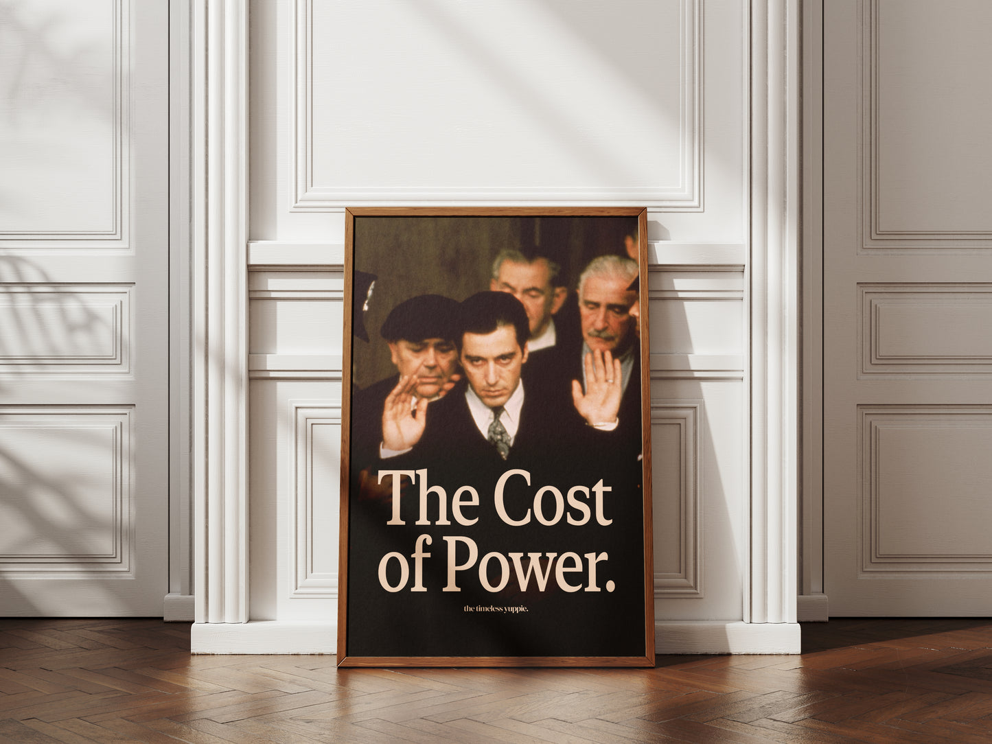 The Godfather Part II - The Cost of Power Quote Poster