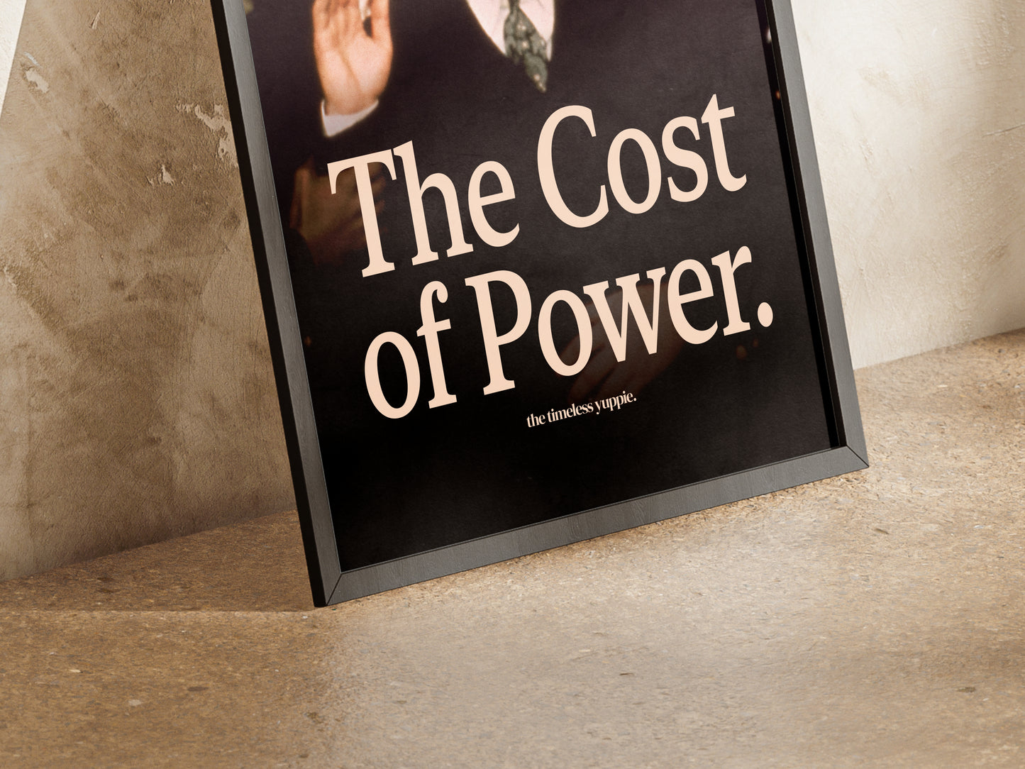 The Godfather Part II - The Cost of Power Quote Poster