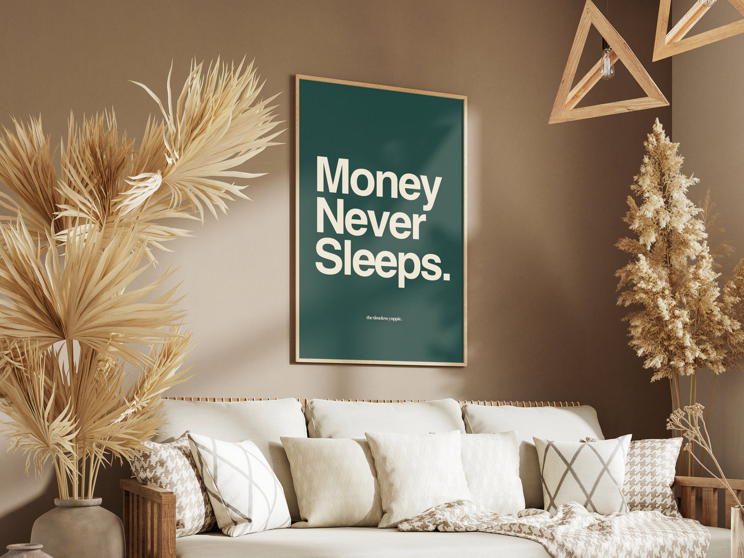 Money Never Sleeps - Wall Street Quote